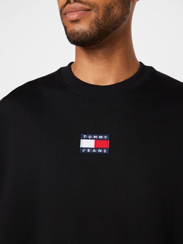 Sweat-shirt Tommy Jeans en noir