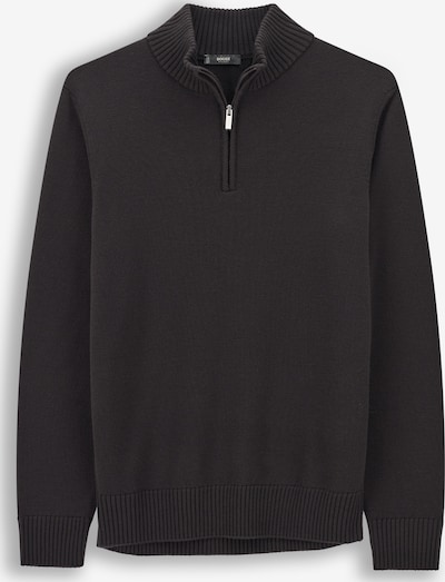 Boggi Milano Pull-over en S en brun foncé, Vue avec produit