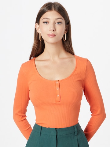 ICHI Shirt in Orange: predná strana