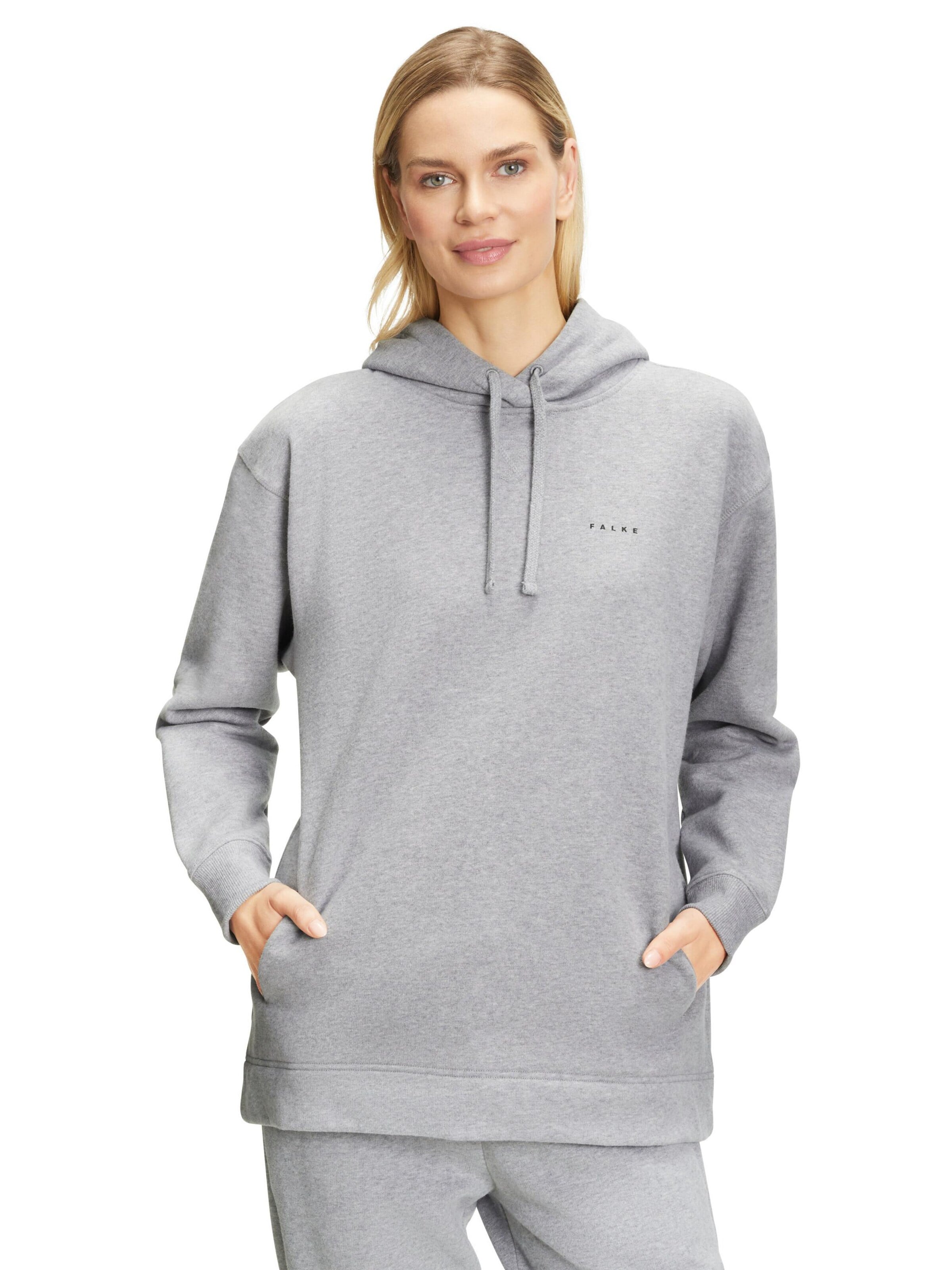 FALKE Sweatshirt in Grey: front