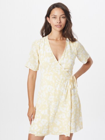 Robe 'Hege' ABOUT YOU en jaune : devant