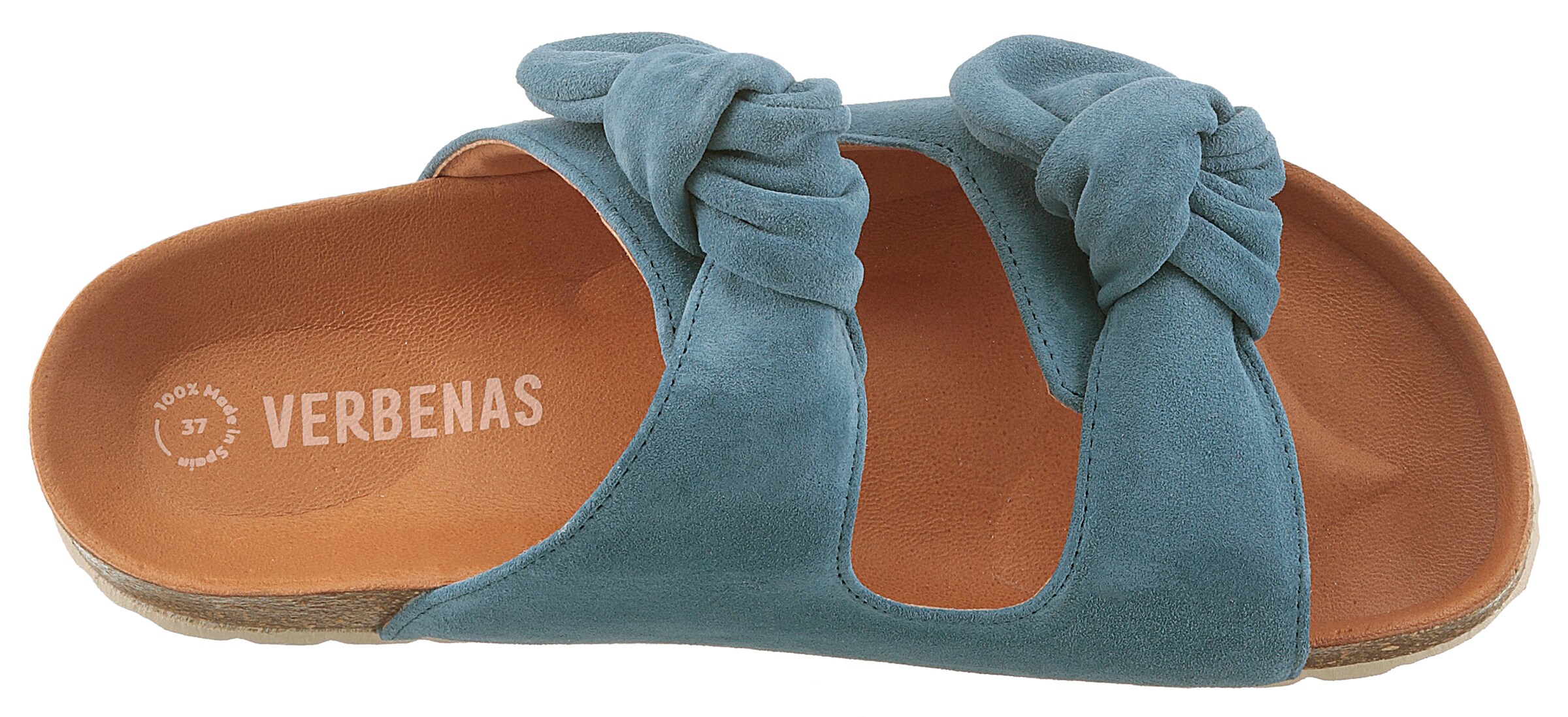 VERBENAS Mules in Blue