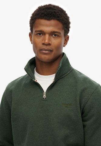 Superdry & Co Sweatshirt 'Essential' in Groen