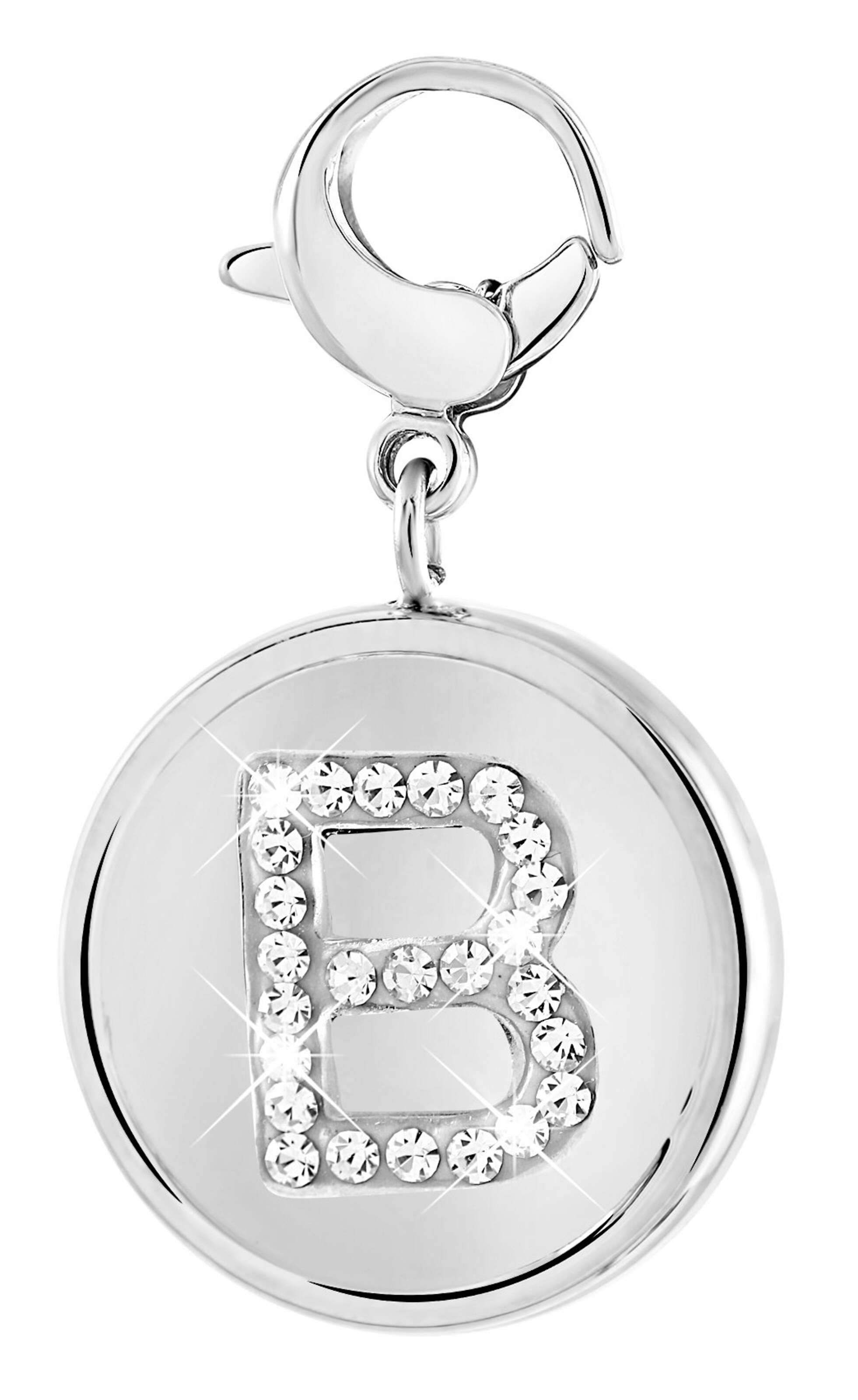 Lucardi Hangers in Zilver: voorkant