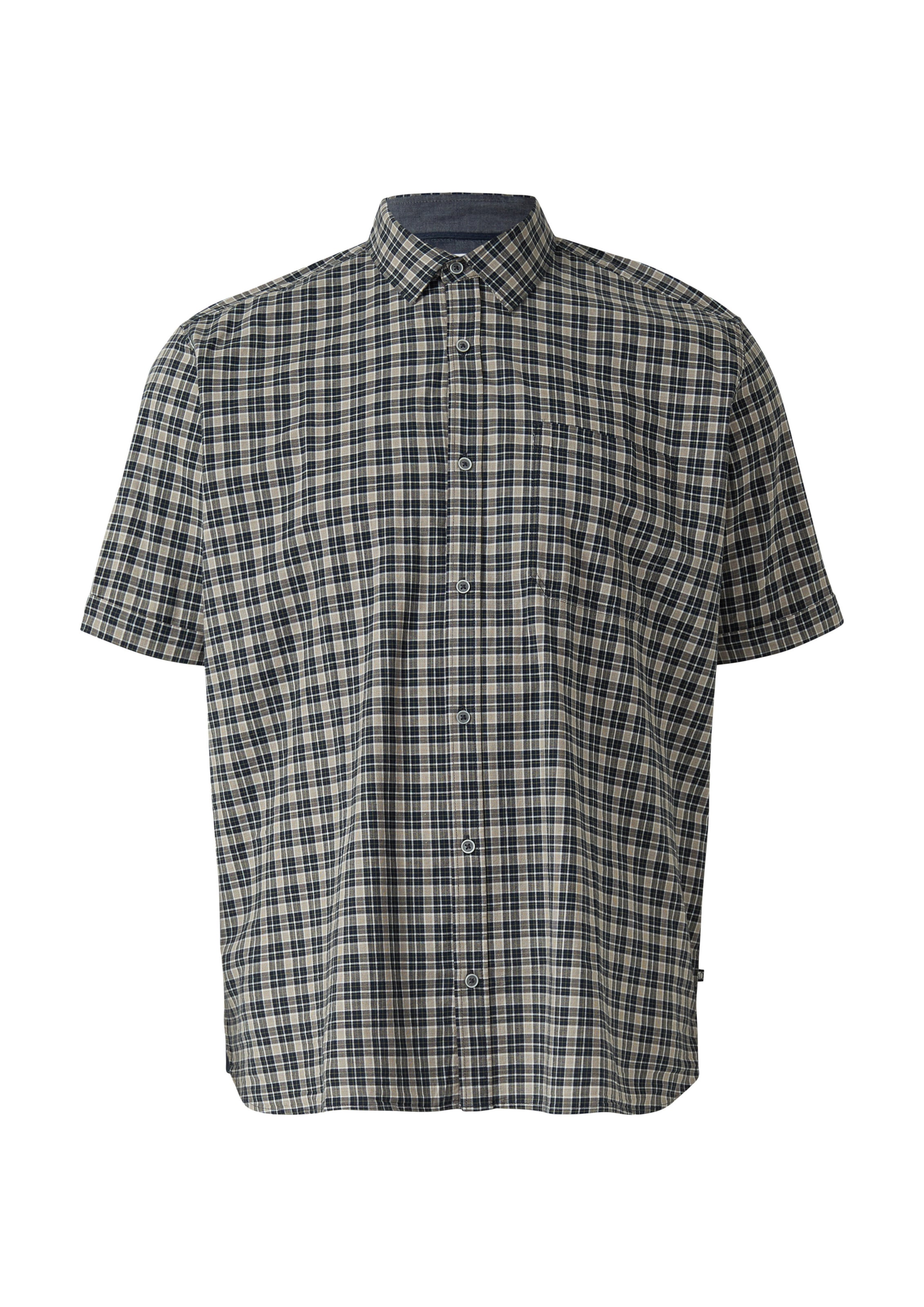 s.Oliver Regular fit Overhemd in Blauw: voorkant