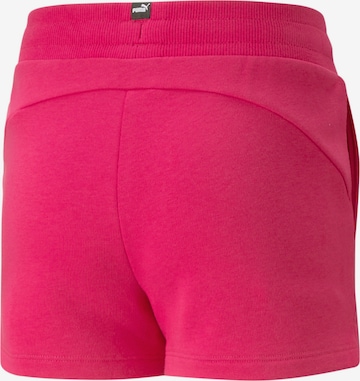 PUMA - Regular Calças de desporto em rosa