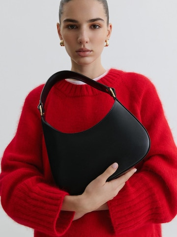 Estro Shoulder bag '878' in Black: front