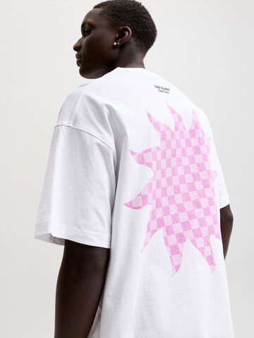 JACK & JONES Shirt 'JCOSOLANA' in White