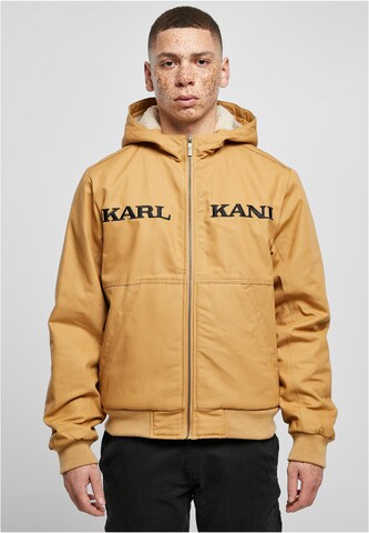 Karl Kani Übergangsjacke in Beige: Vorderseite