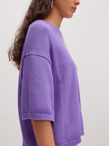 EDITED Sweter 'Ashley' w kolorze fioletowy