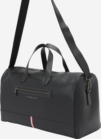 TOMMY HILFIGER Taška Weekender – černá: přední strana