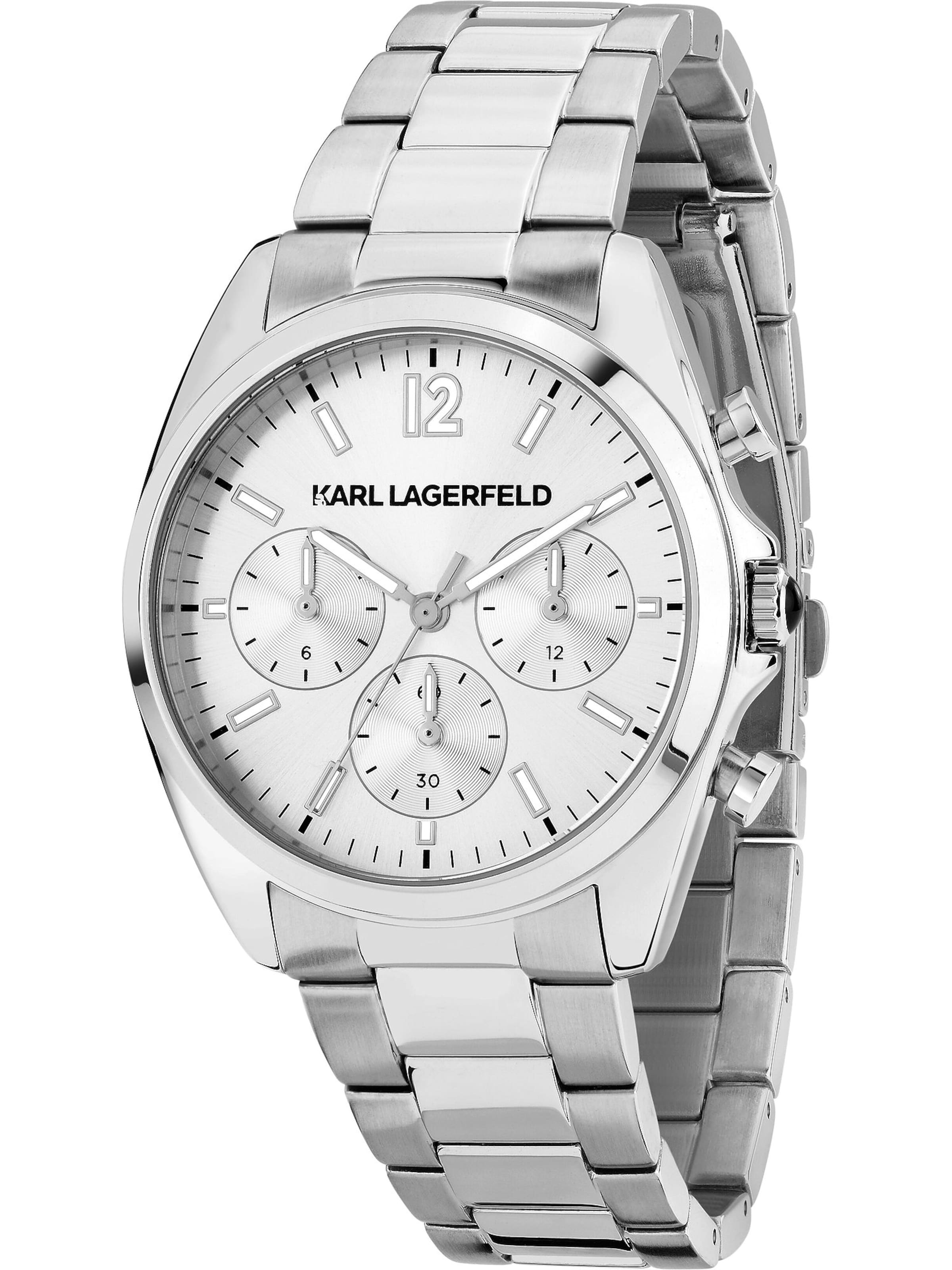 Karl Lagerfeld Analog Watch in Silver: front