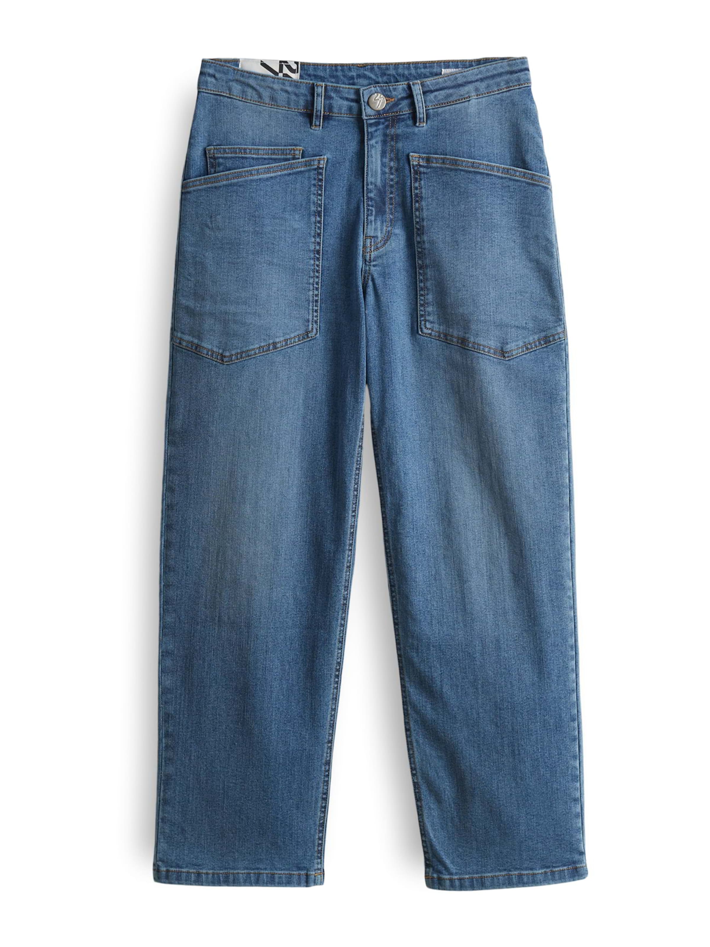 OPUS Loosefit Jeans 'Lissie' i blå: framsida