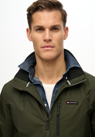 Veste mi-saison Superdry en vert