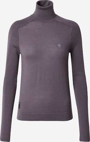 Pull-over 'Core' G-Star RAW en gris : devant