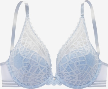 s.Oliver Push-up Rintaliivi värissä sininen: etupuoli