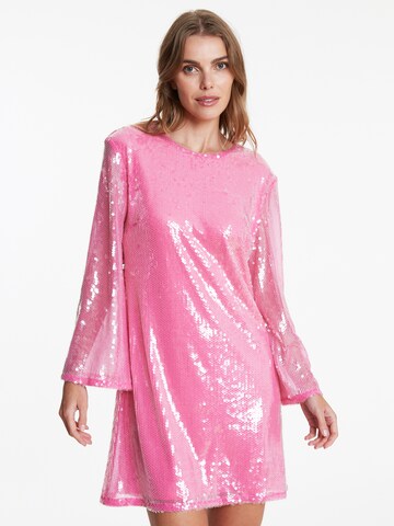 Ana Alcazar Avondjurk 'Wacary' in Roze