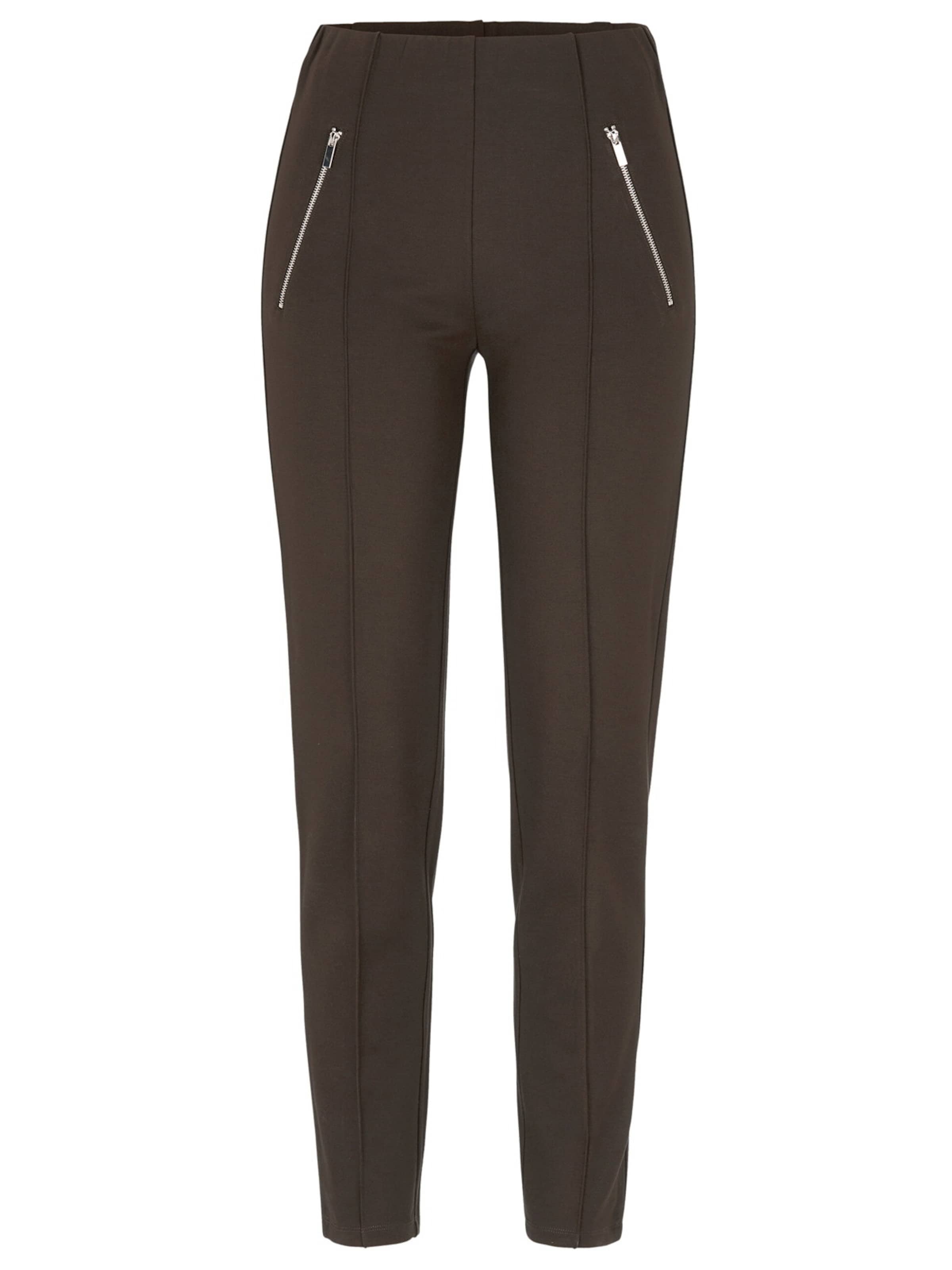 Cellbes of Sweden Skinny Broek in Brons: voorkant