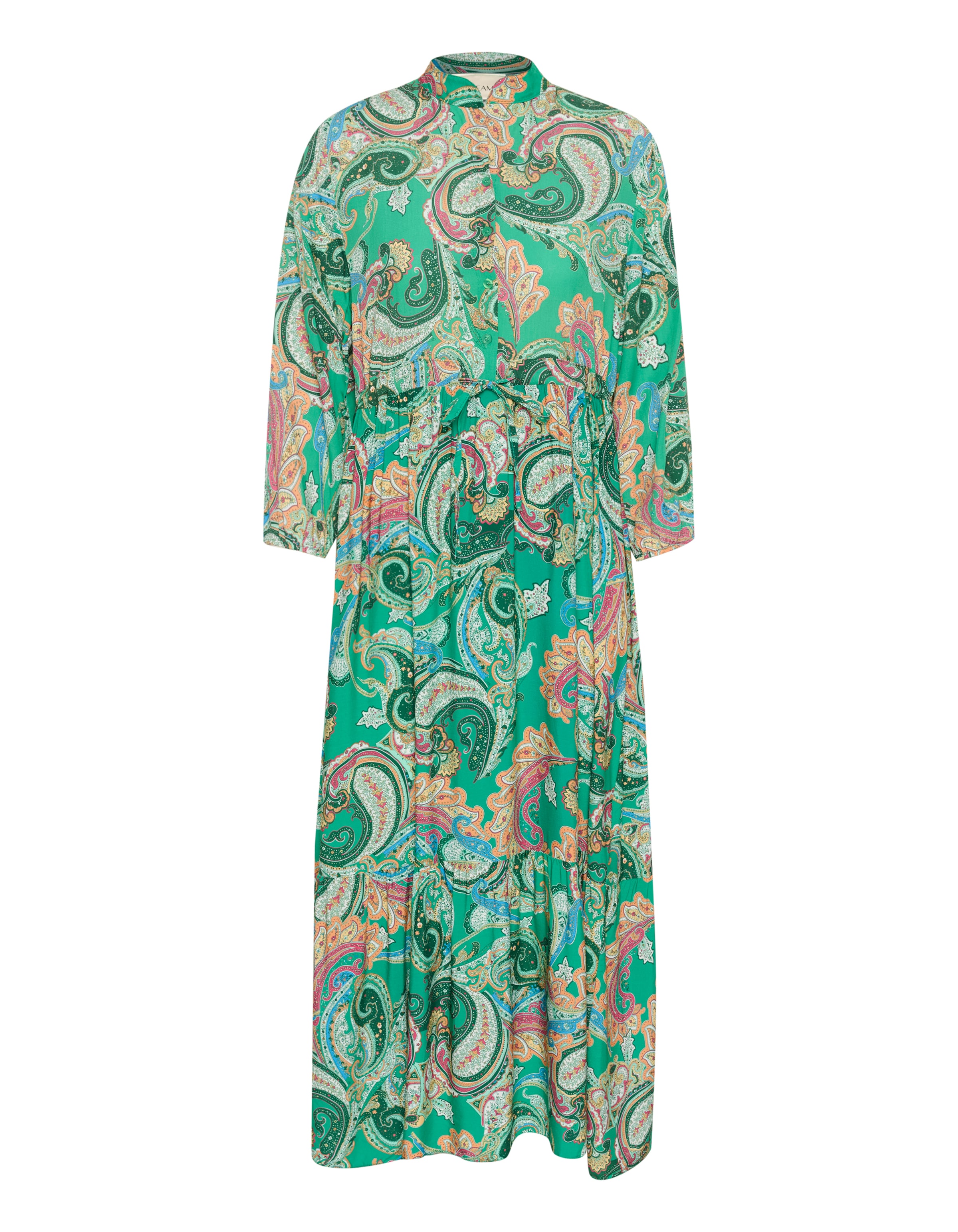 Abito camicia 'CRAlora' di Cream in verde: frontale