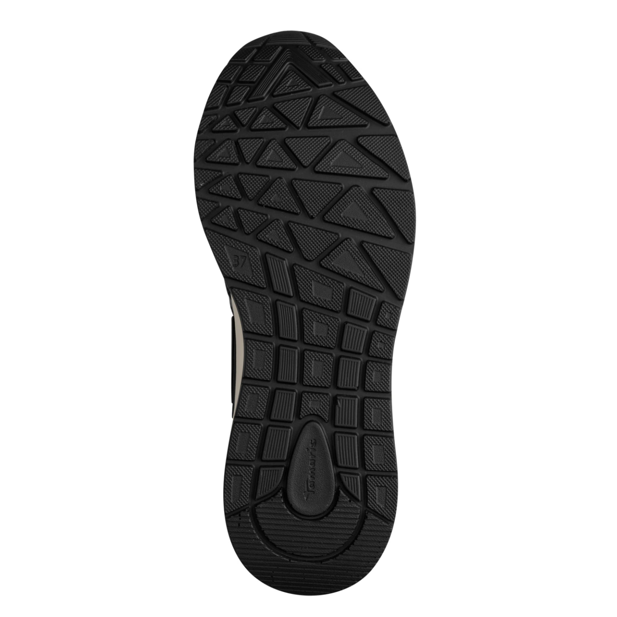 Tamaris Sneakersy niskie w kolorze czarny