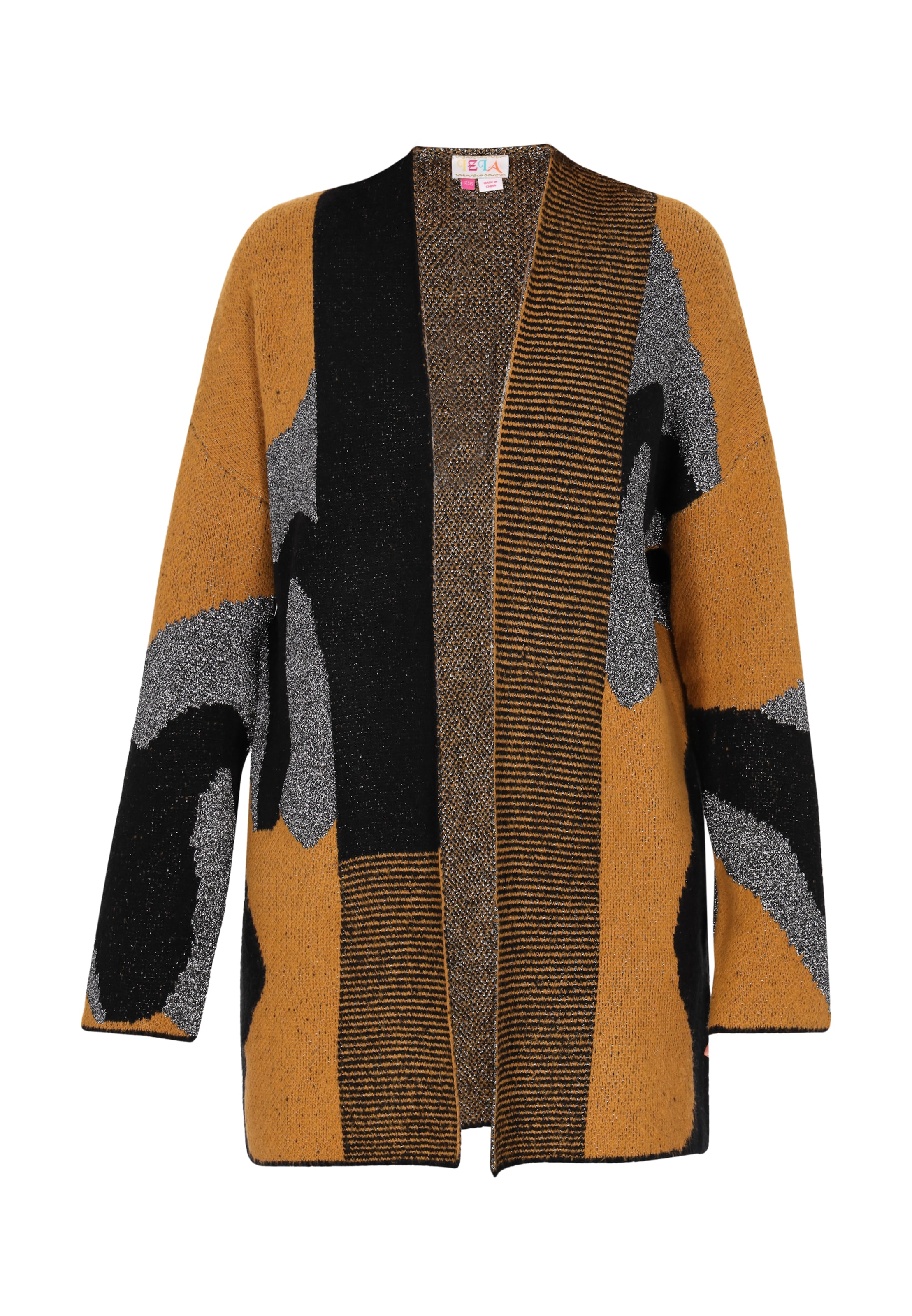 Cardigan IZIA en marron : devant