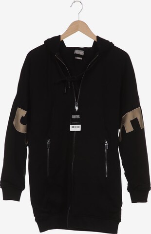 Elias Rumelis Sweatshirt & Zip-Up Hoodie in XS in Black: front