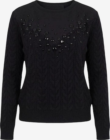 Liu Jo Pullover 'MAGLIA CHIUSA TF6187 MA25S' in Schwarz: Vorderseite