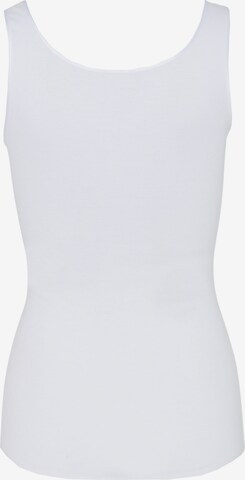 Hanro Top 'Cotton Seamless' in Weiß