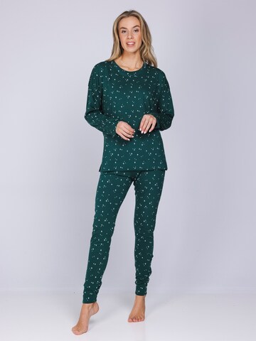 Rebelle Pajama 'Cozy' in Green