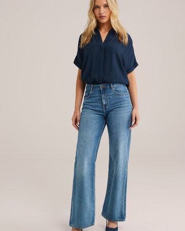Chemisier WE Fashion en bleu