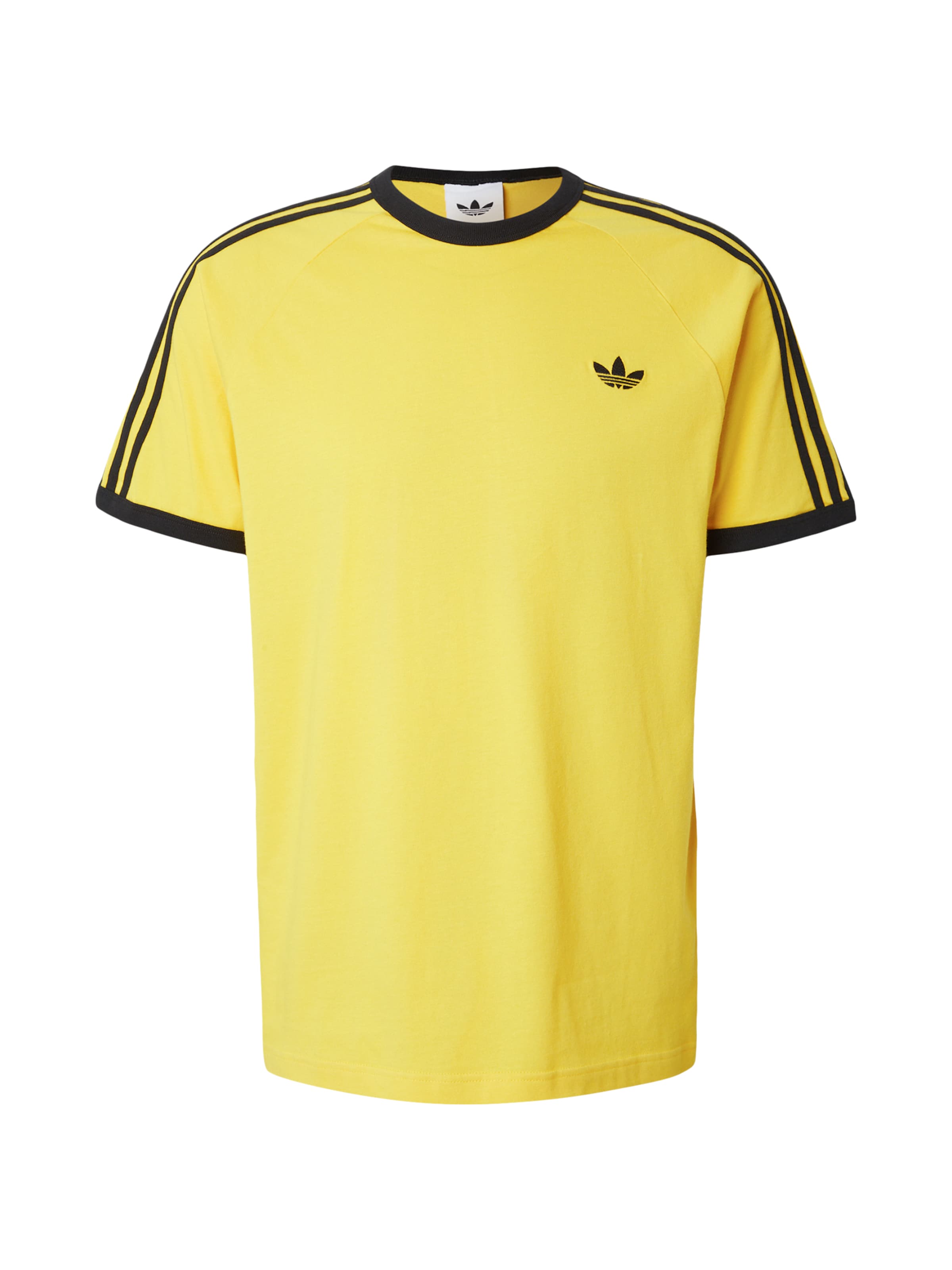 ADIDAS ORIGINALS T-shirt i gul / svart, Produktvy