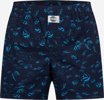 D.E.A.L International Boxer shorts 'Fische' in Blue: front