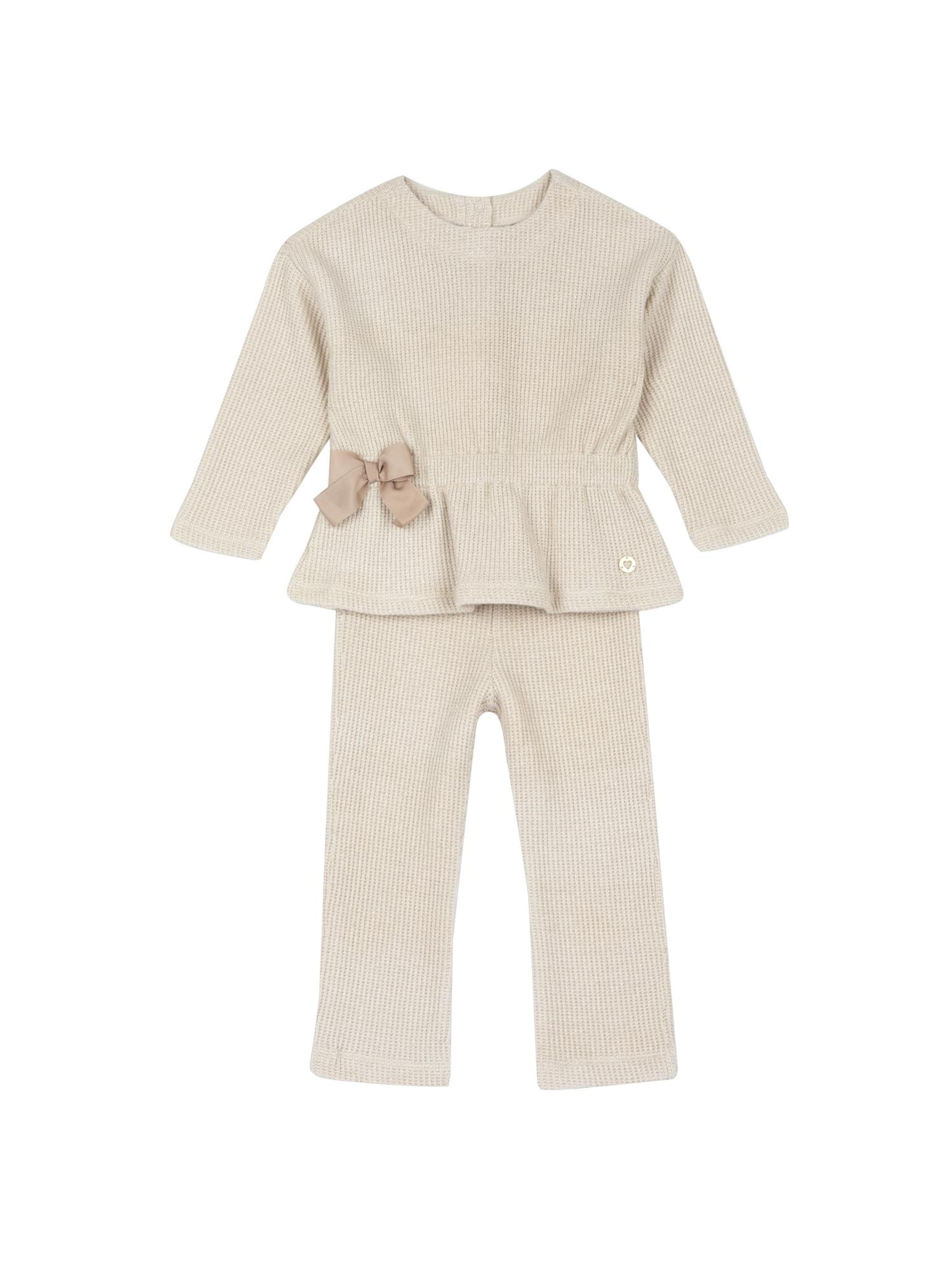 Chicco Комплект в бежово: отпред