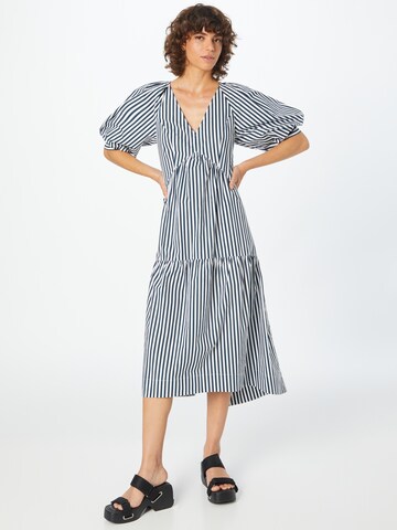FRAME - Vestido em azul: frente