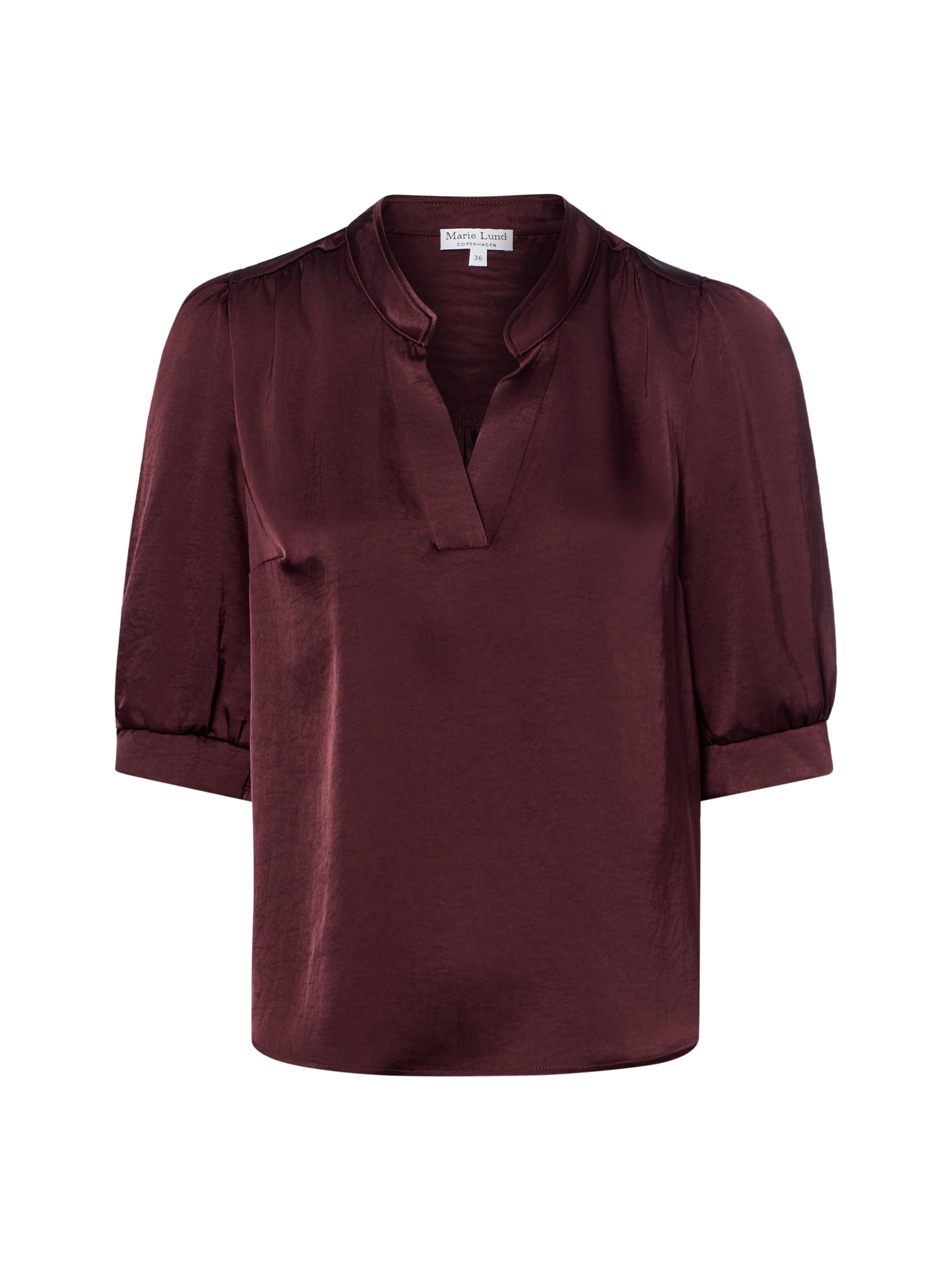 Marie Lund Blouse in Lila: voorkant