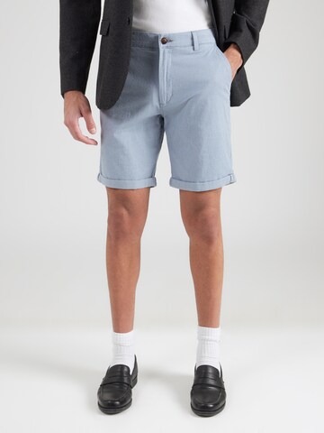 JACK & JONES Regular Chino Pants 'JPSTFury' in Blue: front