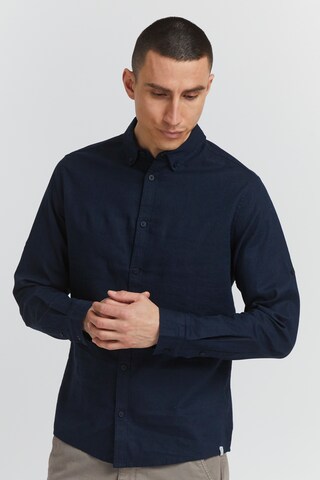 INDICODE JEANS Regular fit Overhemd 'Hanko' in Blauw: voorkant