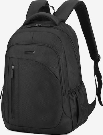 Aoking Backpack in Black: front