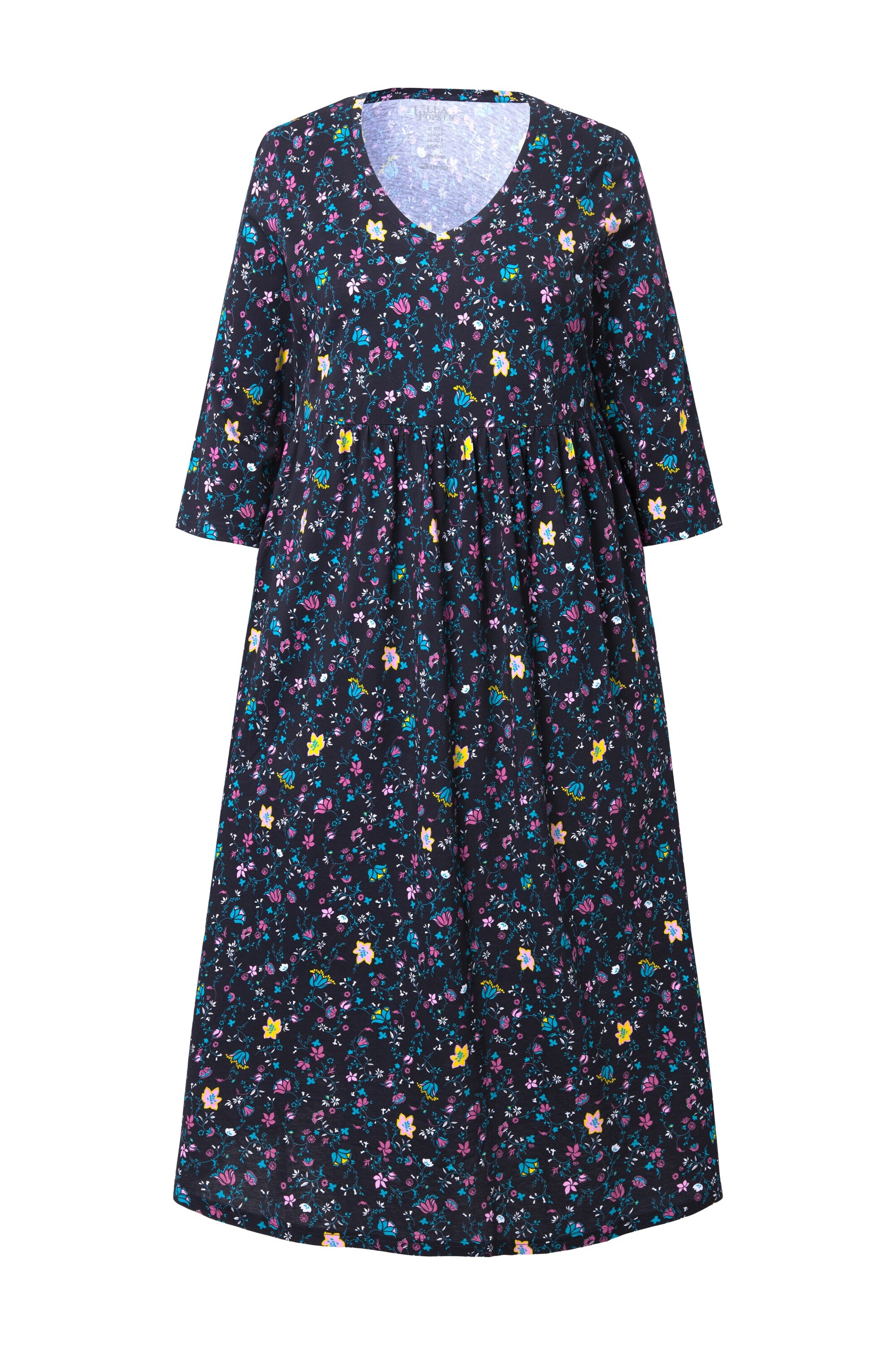 Ulla Popken Jurk in Zwart: voorkant