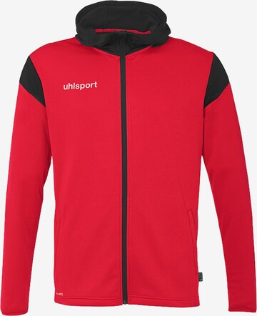 UHLSPORT Sportsweatjacke in Rot: Vorderseite