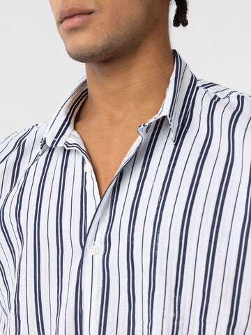 Dandalo Regular fit Button Up Shirt 'Cherlin' in Blue