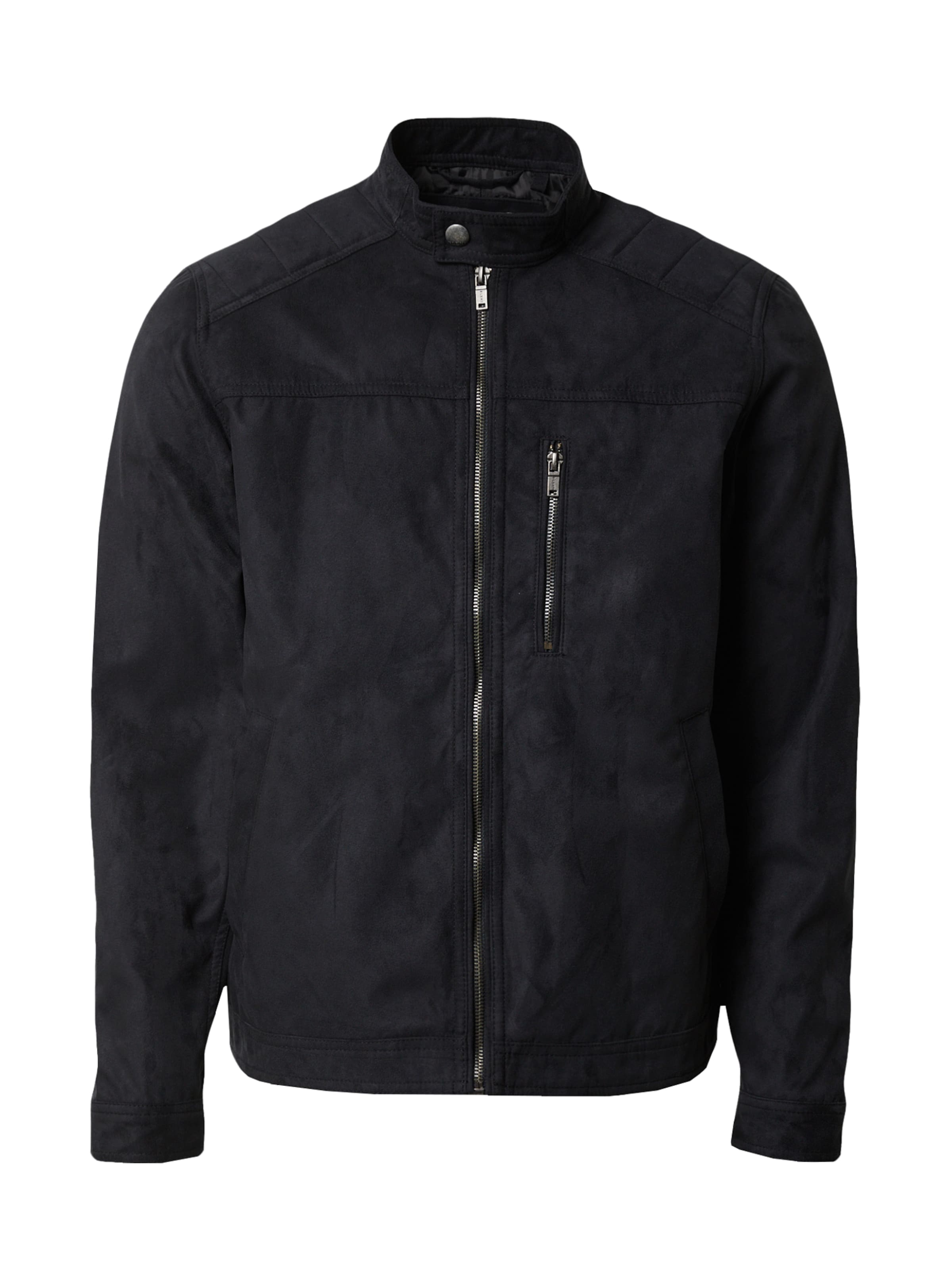 BLEND Tussenjas in Zwart: voorkant