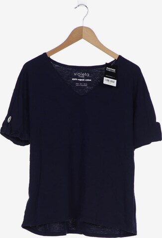 VIOLETA by Mango T-Shirt XL in Blau: predná strana