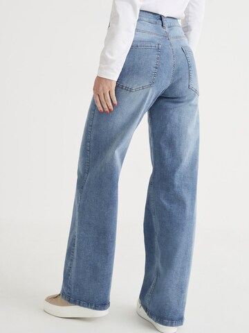Cellbes of Sweden Wide leg Jeans in Blauw