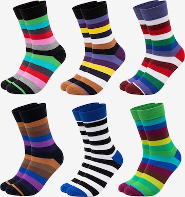 Occulto Socken 'Sigi' in Mischfarben: predná strana