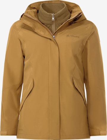 VAUDE Outdoorjacke 'Rosemoor II' in Braun: Vorderseite