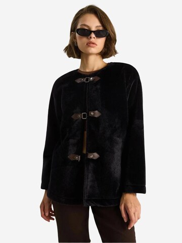 Veste mi-saison Bianco Lucci en noir