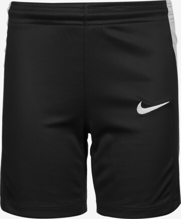 NIKE Regular Workout Pants in Black: front