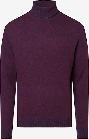 Nils Sundström Sweater in Purple: front