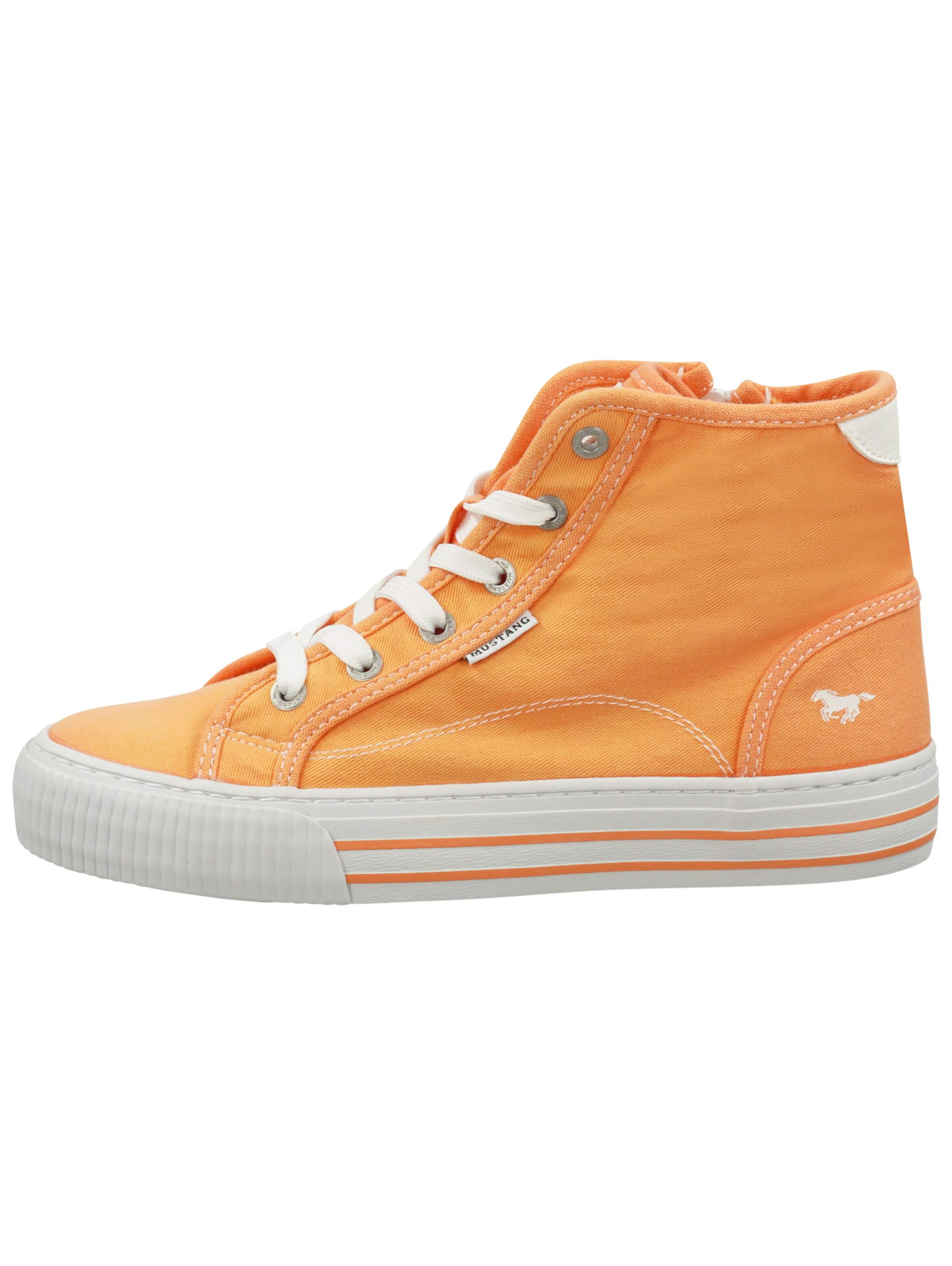 Sneaker alta di MUSTANG in arancione